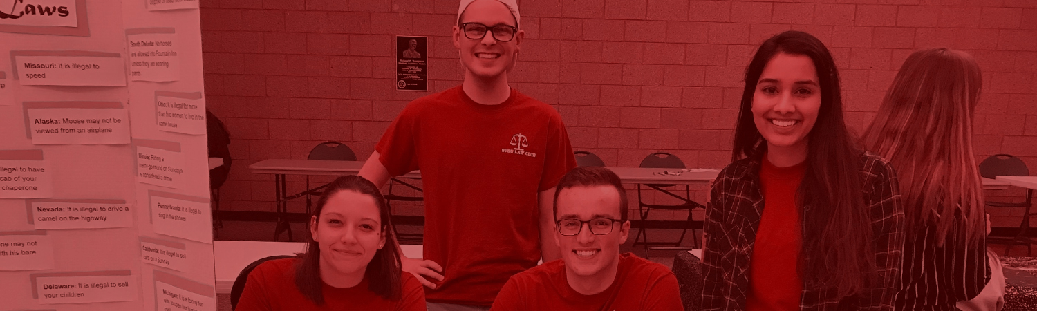 Political Science students presenting on their club